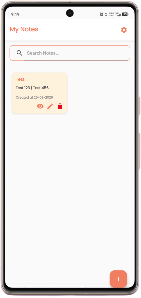 Notes App Thumbnail